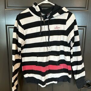 Reversible women’s Volcom zip up hoodie